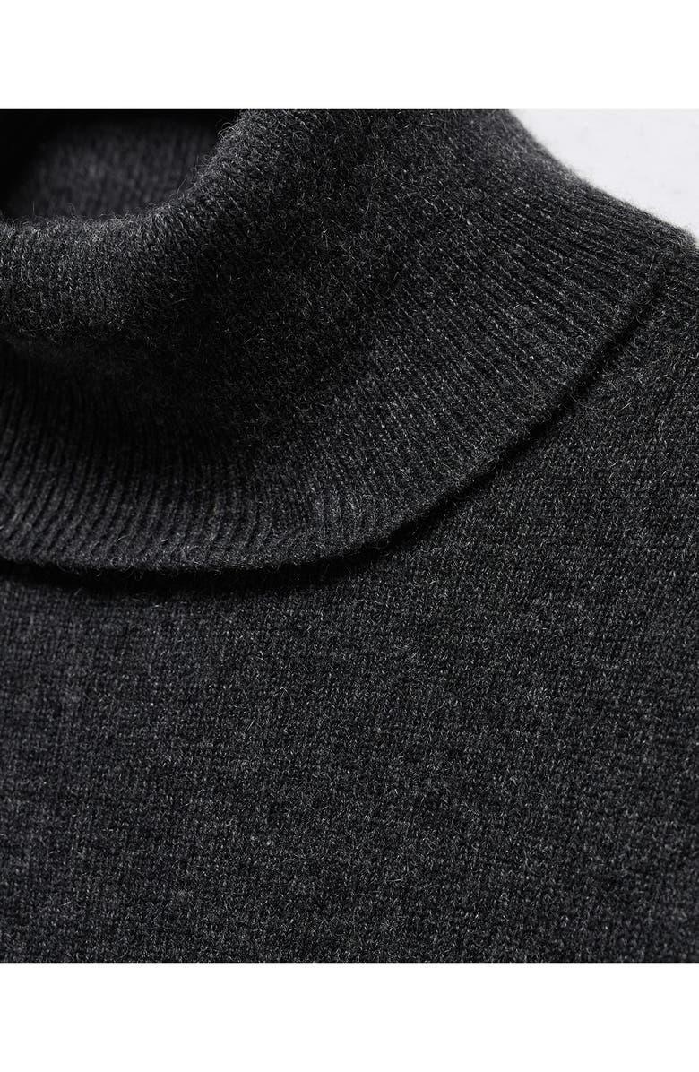 MANGO Turtleneck Cashmere Sweater, Alternate, color, 