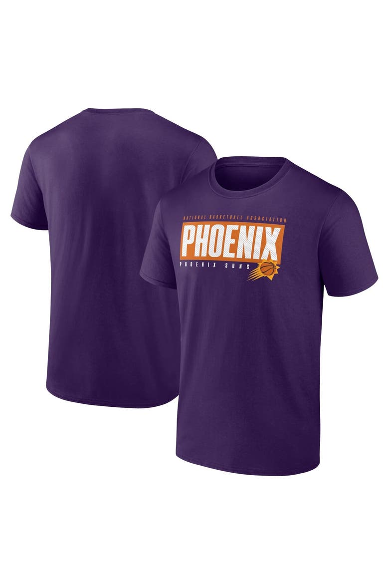 Men's Fanatics Branded Purple Phoenix Suns Box Out T-Shirt, Main, color, Purple