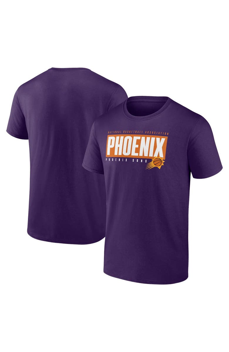 FANATICS Men's Fanatics Branded Purple Phoenix Suns Box Out T-Shirt, Main, color, Purple