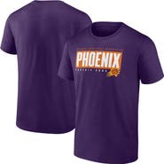 FANATICS Men's Fanatics Branded Purple Phoenix Suns Box Out T-Shirt