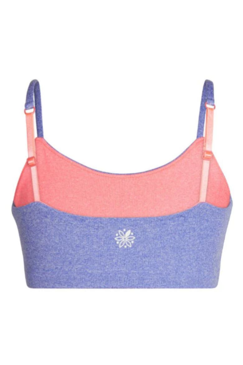 Bleum Seamless Reversible Bralette, Alternate, color, Lilac-Coral