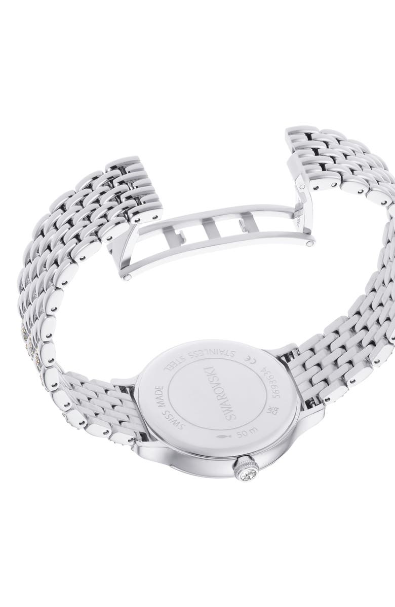 Swarovski Imber Bracelet Watch, 31mm, Alternate, color, Silver