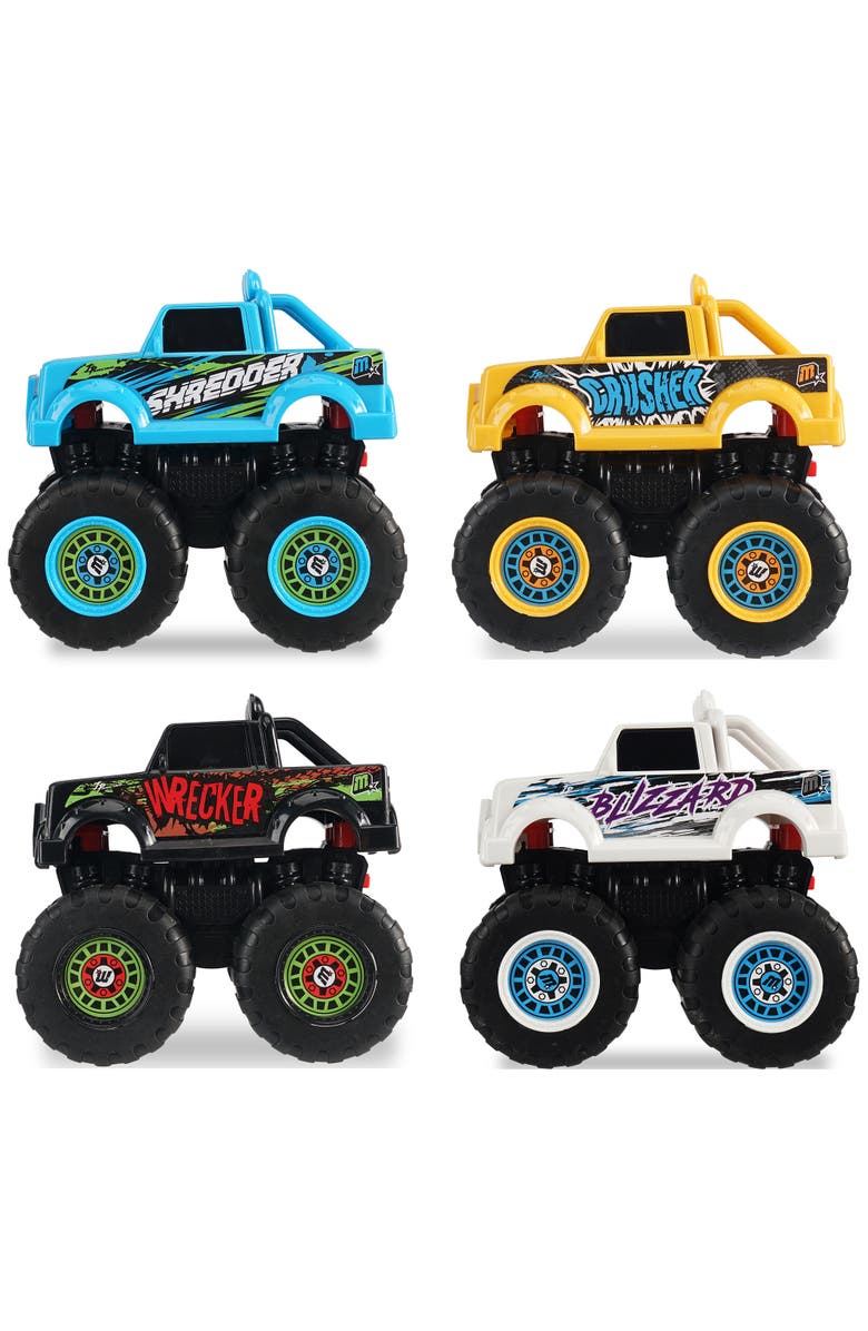 Monster Maniacs Switch Ems Monster Trucks 24 Piece Set, Alternate, color, 
