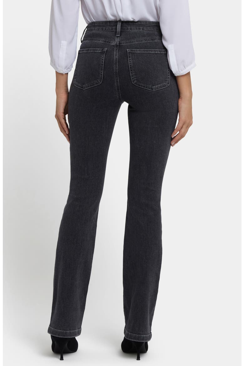 Billie Seamed High Waist Mini Bootcut Jeans, Alternate, color, SLATE STONE
