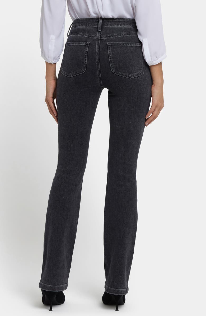 NYDJ Billie Seamed High Waist Mini Bootcut Jeans, Alternate, color, Slate Stone