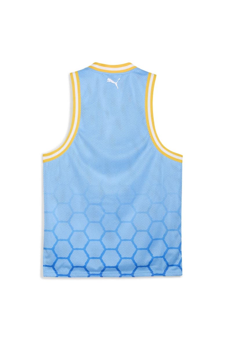 Men's Puma Light Blue Manchester City 2025 FIFA Club World Cup dryCELL Basketball Jersey, Alternate, color, Light Blue