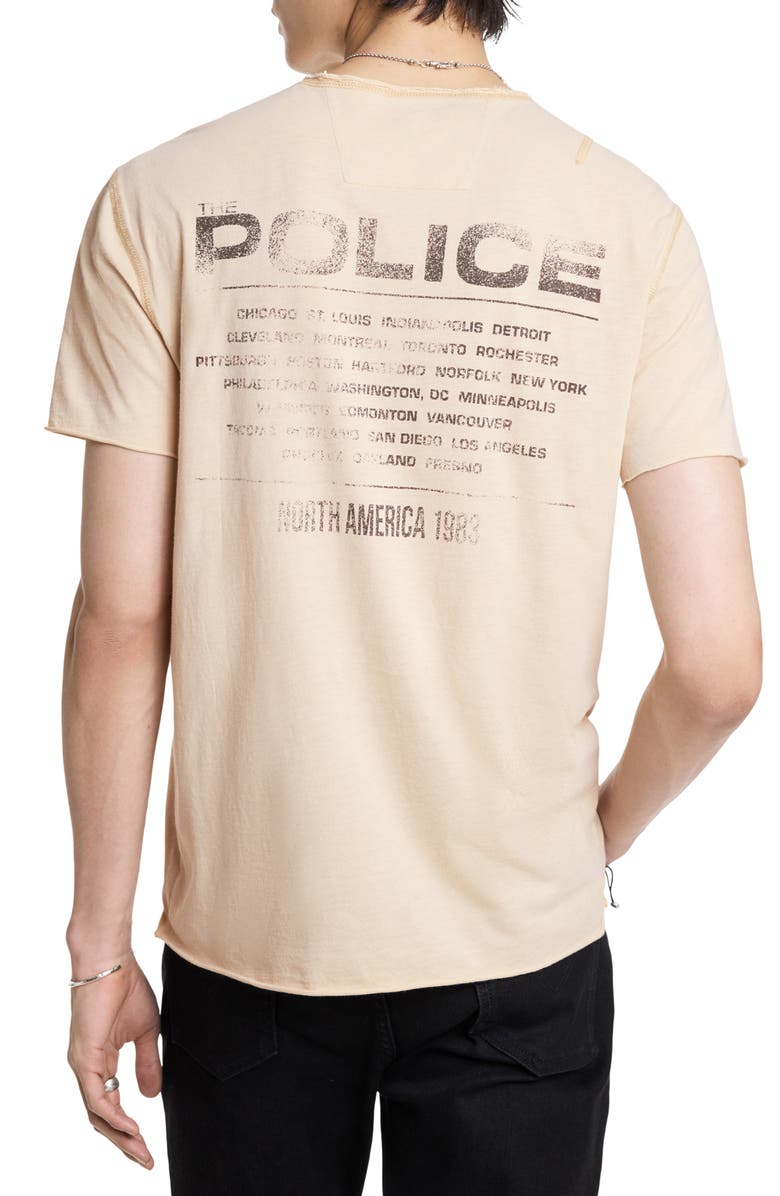 John Varvatos The Police Graphic T-Shirt, Alternate, color, 
