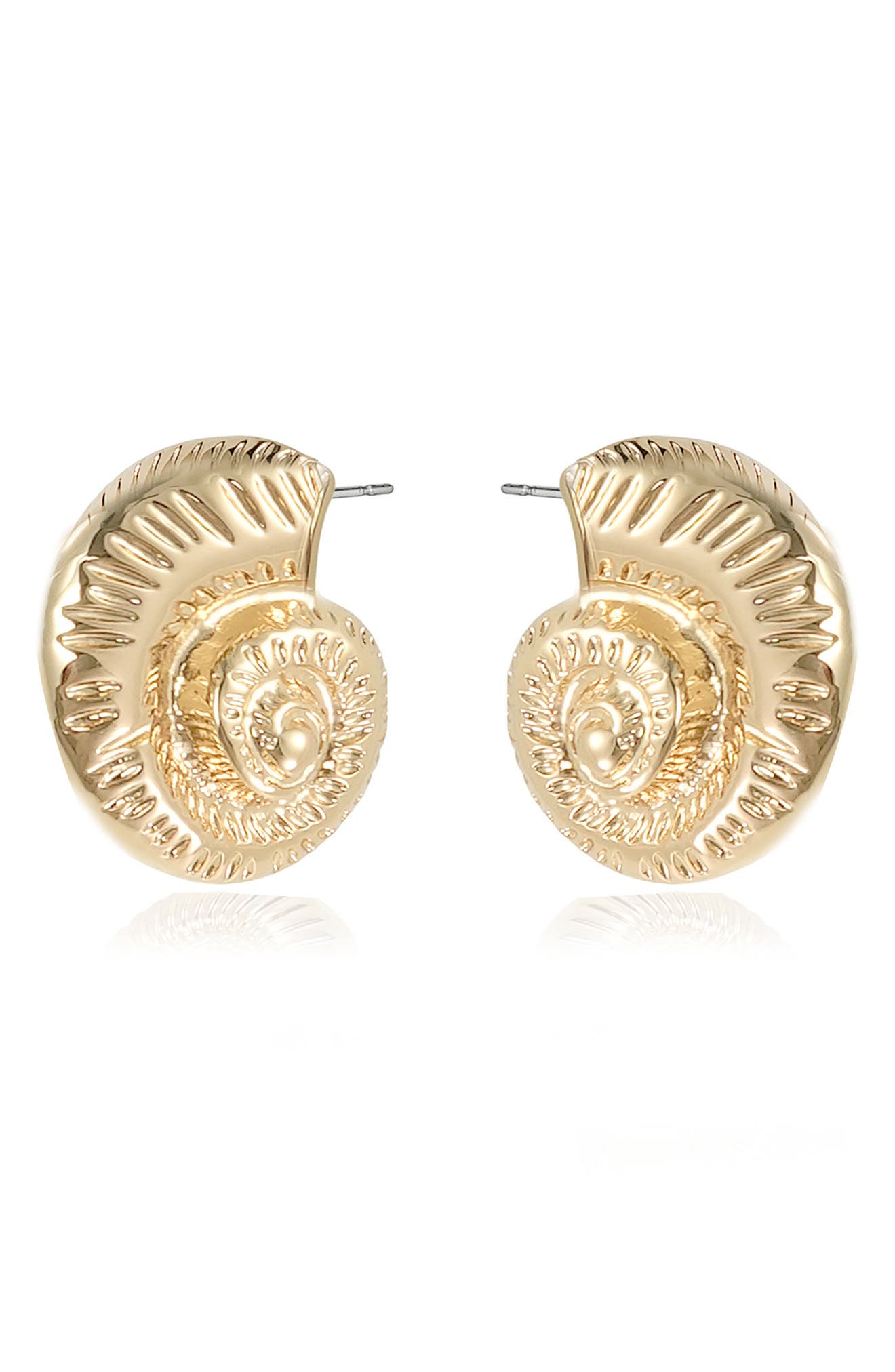 Ettika Conch Stud Earrings (Women) | Nordstromrack