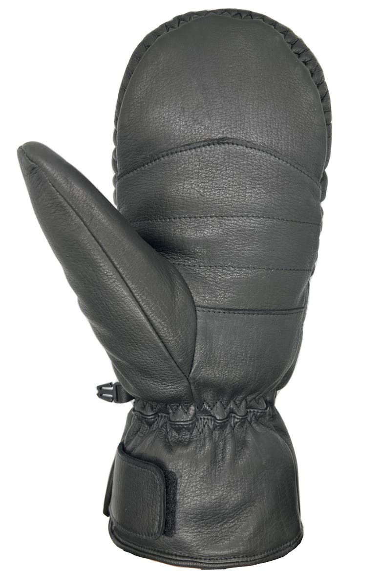 Deer Duck 3 Women Mitts, Alternate, color, BLACK
