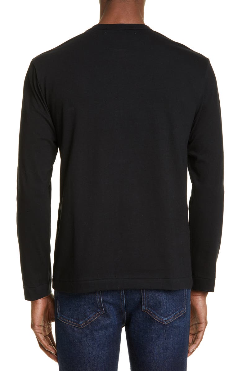 Comme des Garçons PLAY Black Heart T-Shirt, Alternate, color, 