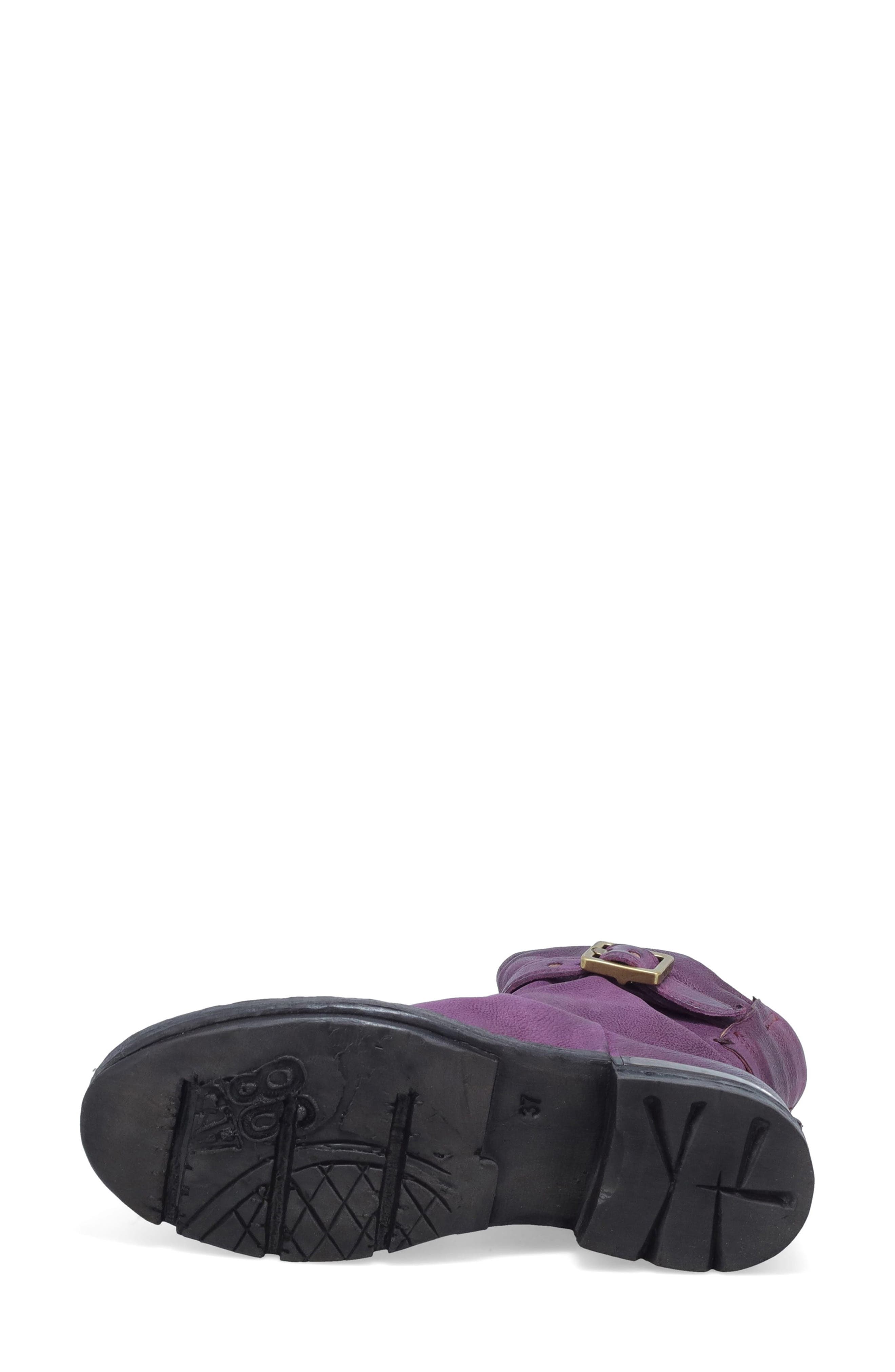 A.S.98 Albie Slouch Bootie, Alternate, color, Grape