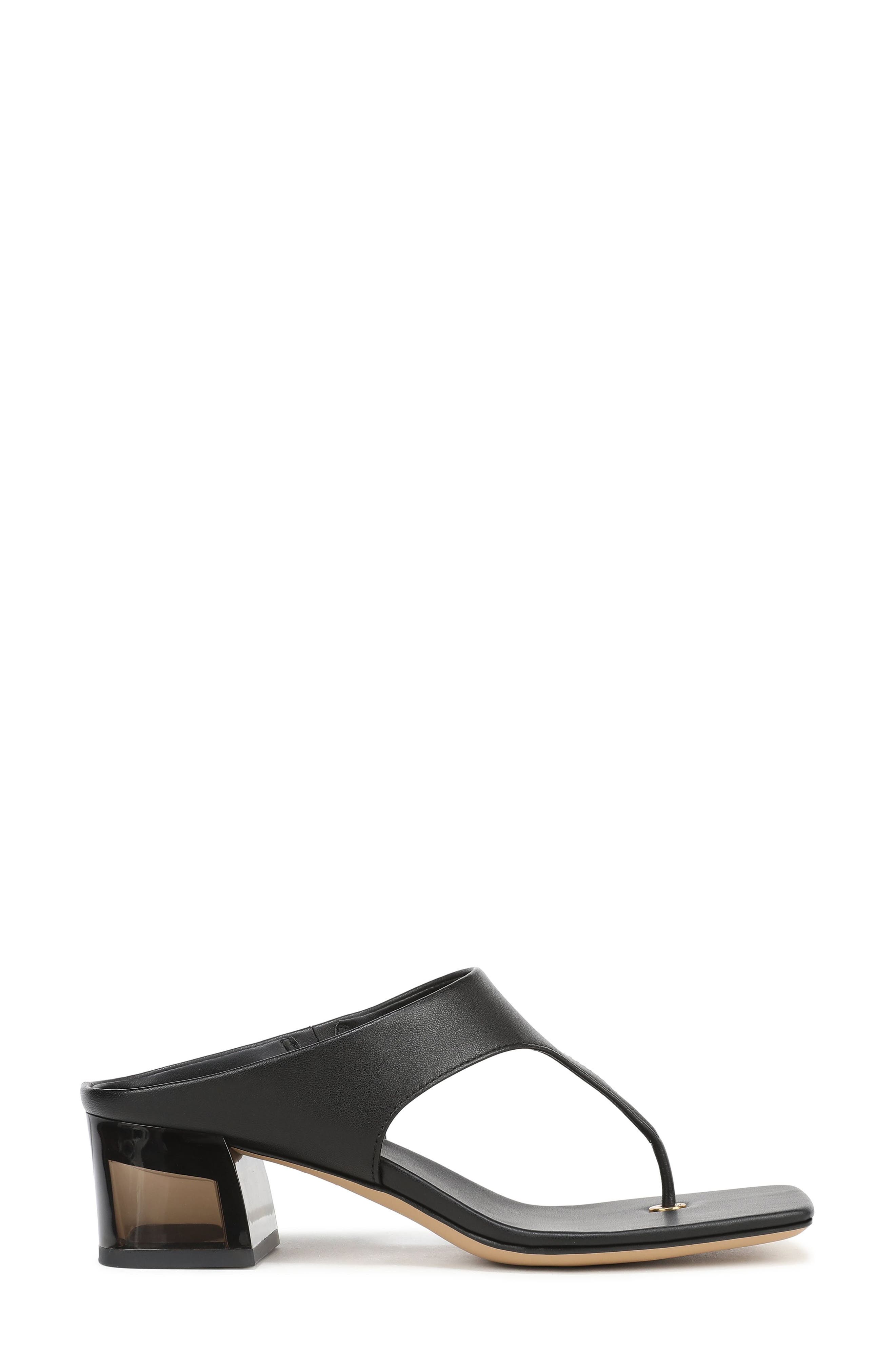 SARTO by Franco Sarto Kayla Block Heel Sandal, Alternate, color, Black