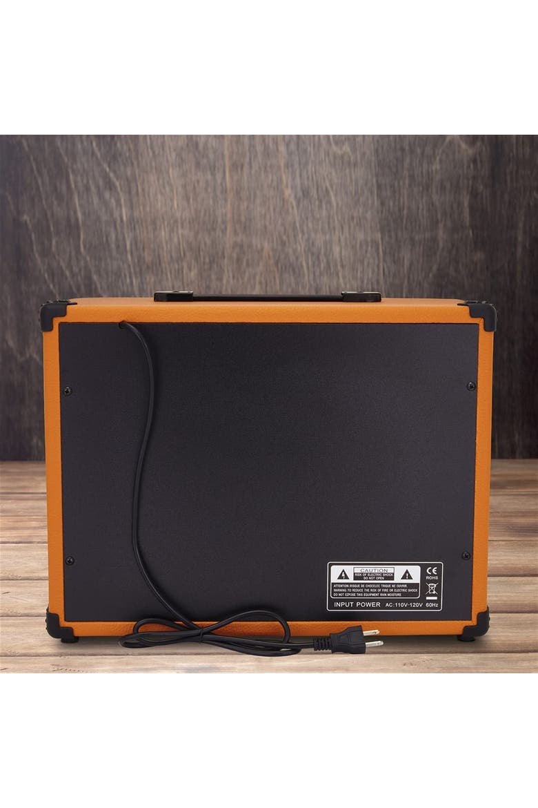40 Watt Electric Guitar Amplifier with 8, 4-Ohm Speaker, Microphone Inputs & More, Alternate, color, Mahogany