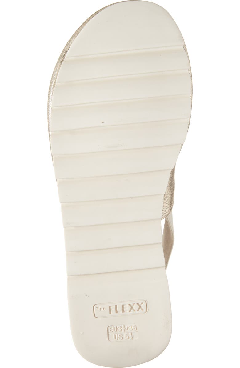 The FLEXX Wat Is Wav 2 Sandal, Alternate, color, Platino
