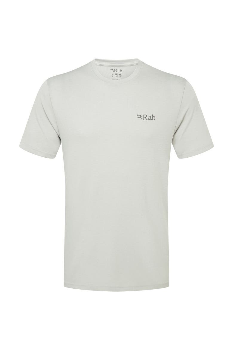 Crimp Lo T-shirt - Men's, Main, color, Light Zinc