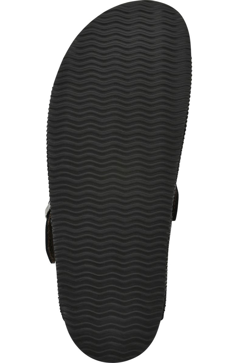 White Mountain Footwear Bellamy Crystal Embellished Clog, Alternate, color, Black/ Suede