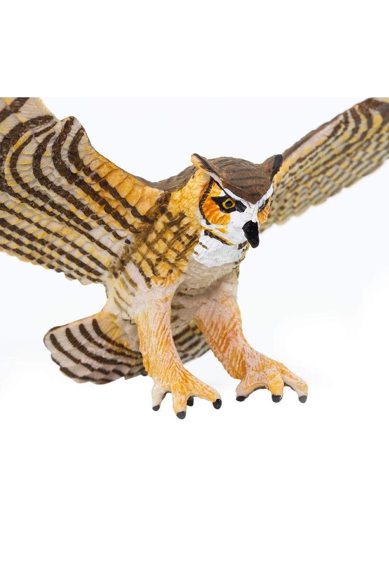 Great Horned Owl Kids Toy Figure, Alternate, color, None