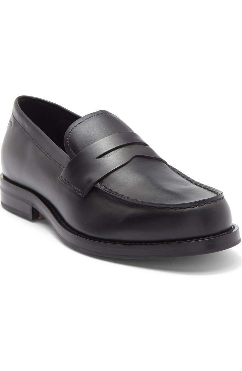 BOSS Letic Penny Loafer, Main, color, Black