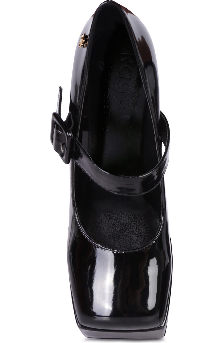 Rag & Co Merrymam Platform Mary Jane Heel, Alternate, color,