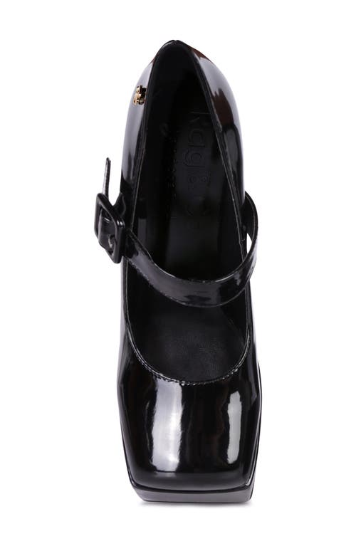 Rag & Co Merrymam Platform Mary Jane Heel In Black