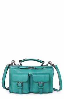 Las Luna Leather Crossbody Bag