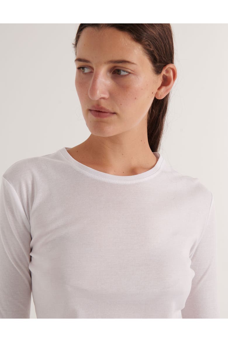 Sabine Long Sleeve, Alternate, color, White