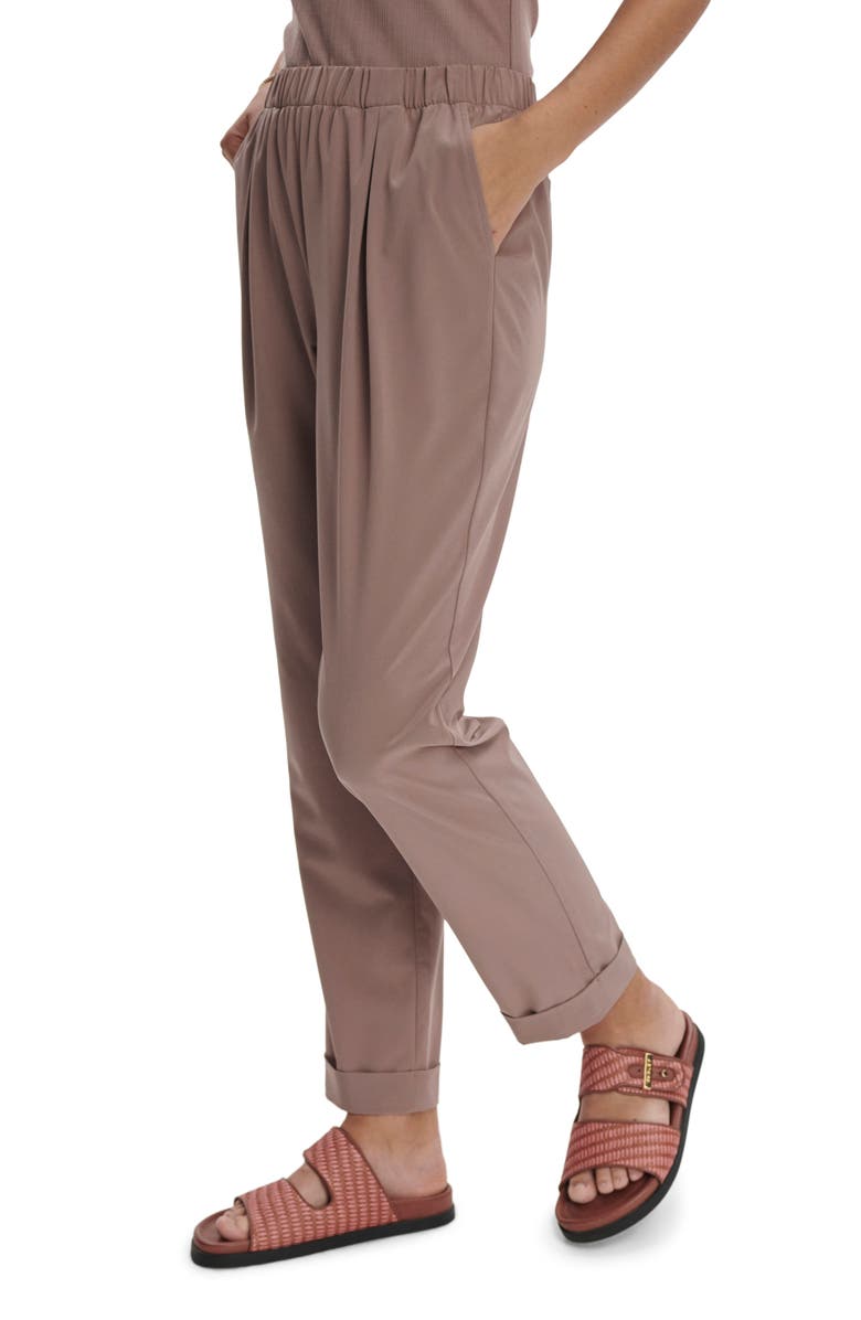 Varley Alana Slim Tapered Pants, Alternate, color, Antler