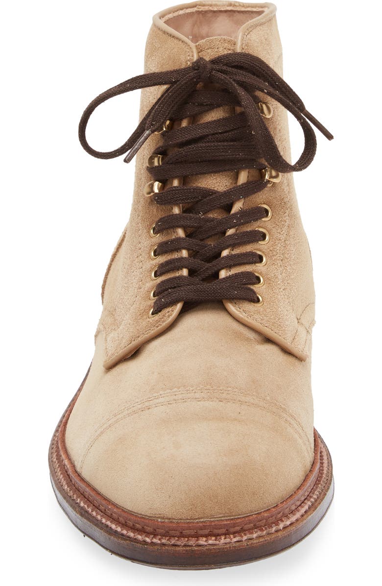 Alden Blucher Boot, Alternate, color, Tan Suede