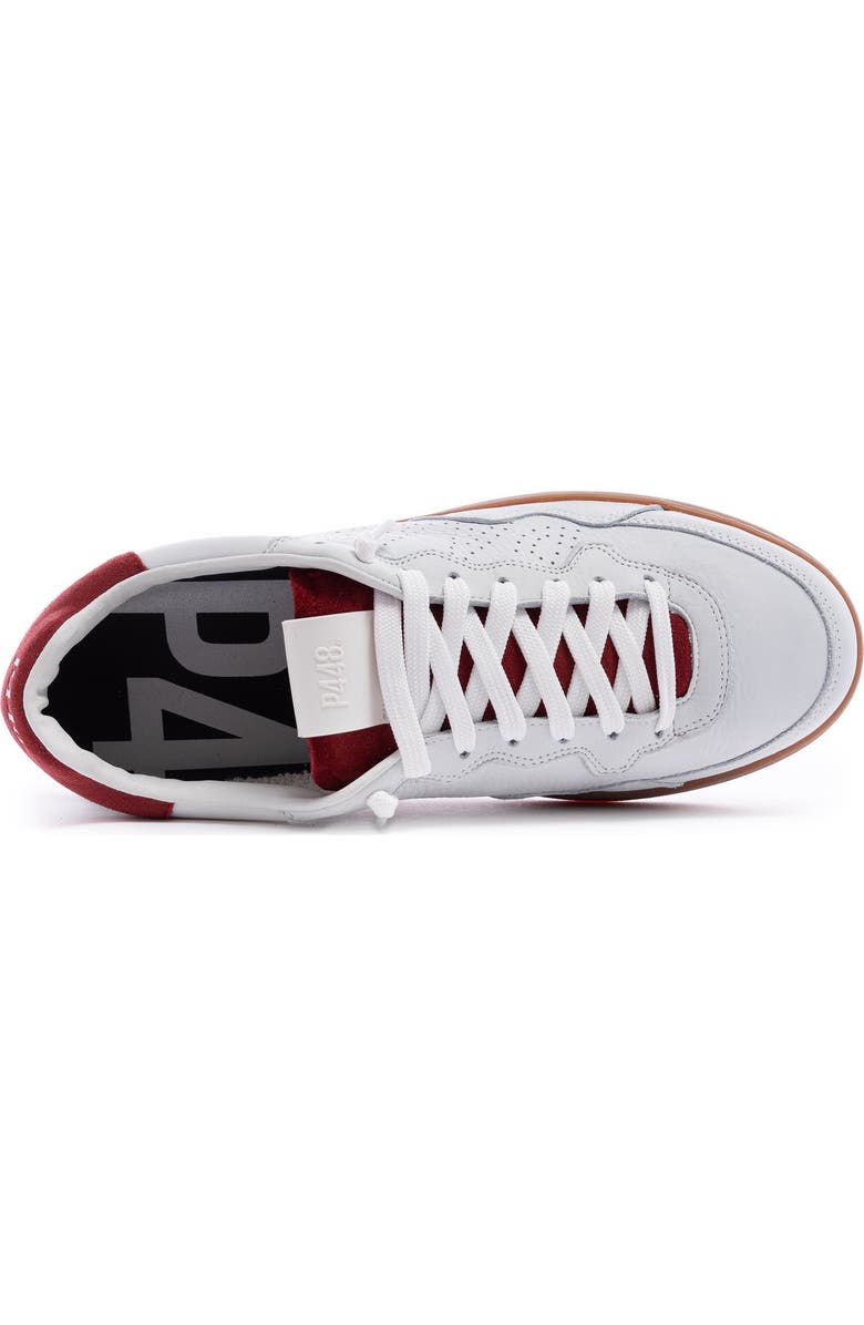 P448 Vert Sneaker, Alternate, color, White/ Red Gum
