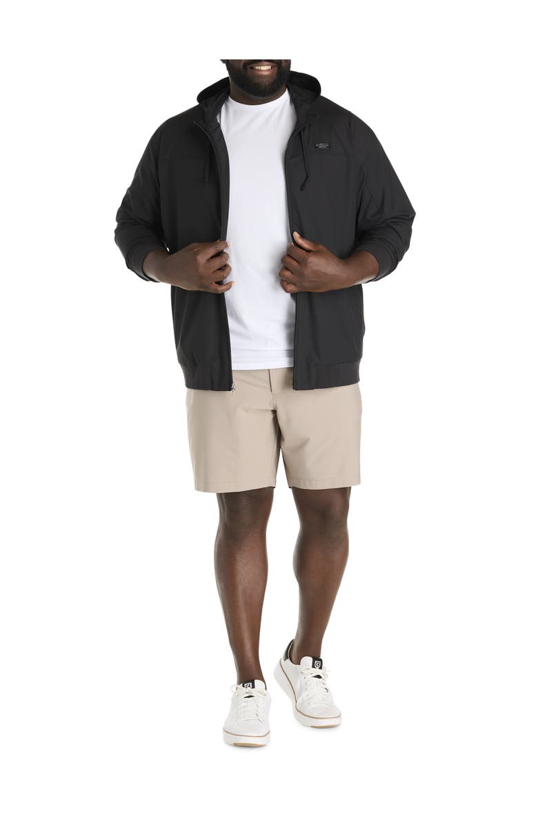 TravisMathew Fit By DXL Big & Tall Wanderlust Hoodie, Alternate, color, Black