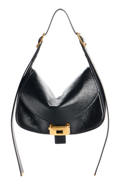 Medium Clicca Arena Leather Shoulder Bag