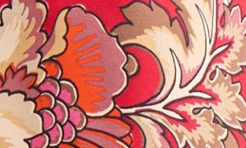Jones New York Floral Top In Red