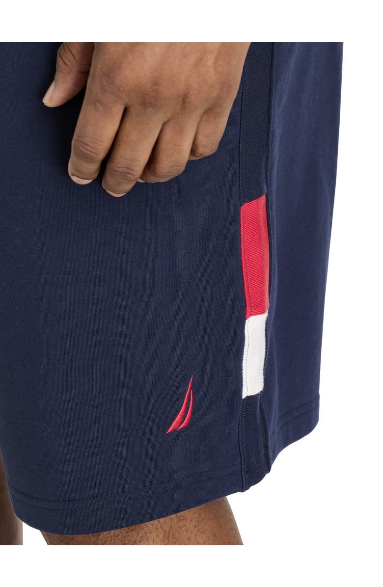 Nautica Big & Tall Active Knit Performance Shorts, Alternate, color, Navy