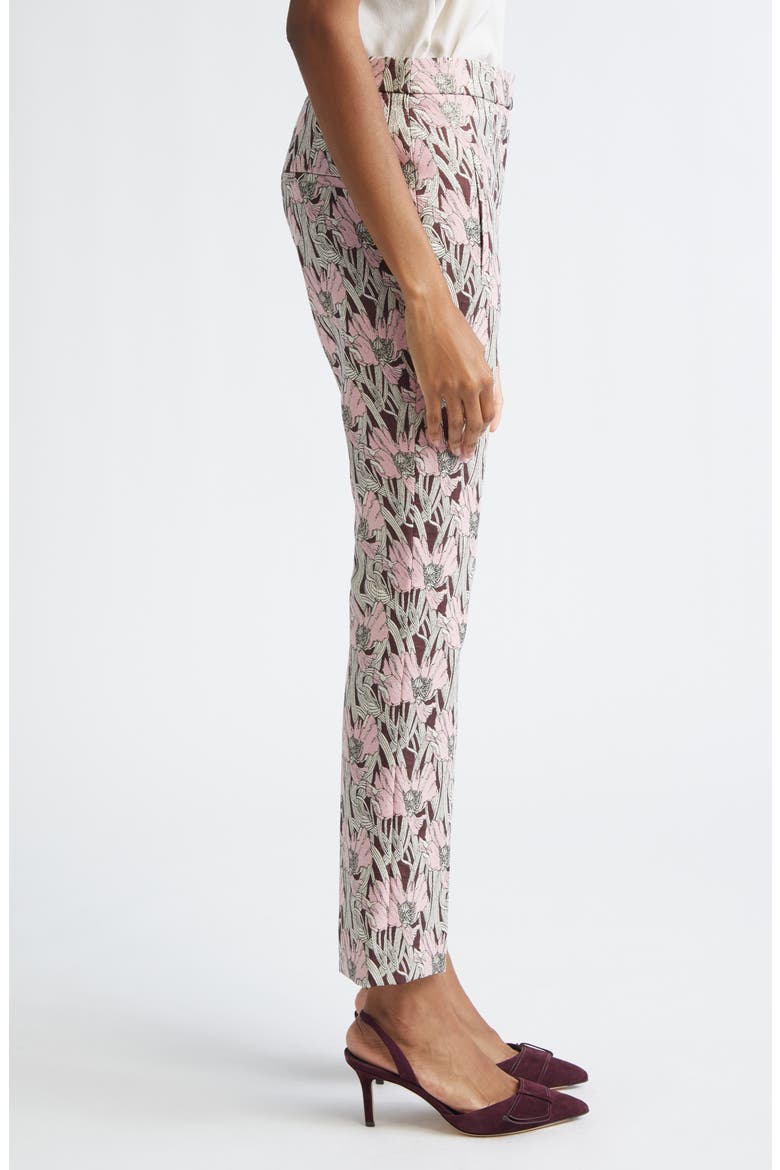 Arte Crop Pants, Alternate, color, RAISIN MULTI