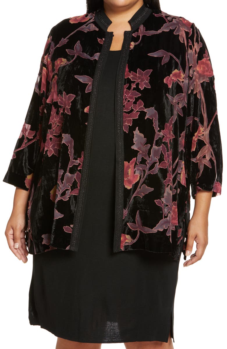 Ming Wang Knit Jacket, Main, color,