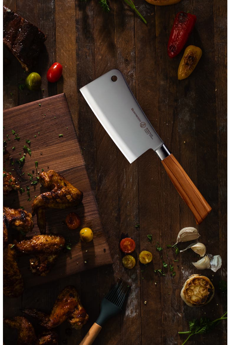 Oliva Elite 6 inch Meat Cleaver, Alternate, color, Oliva