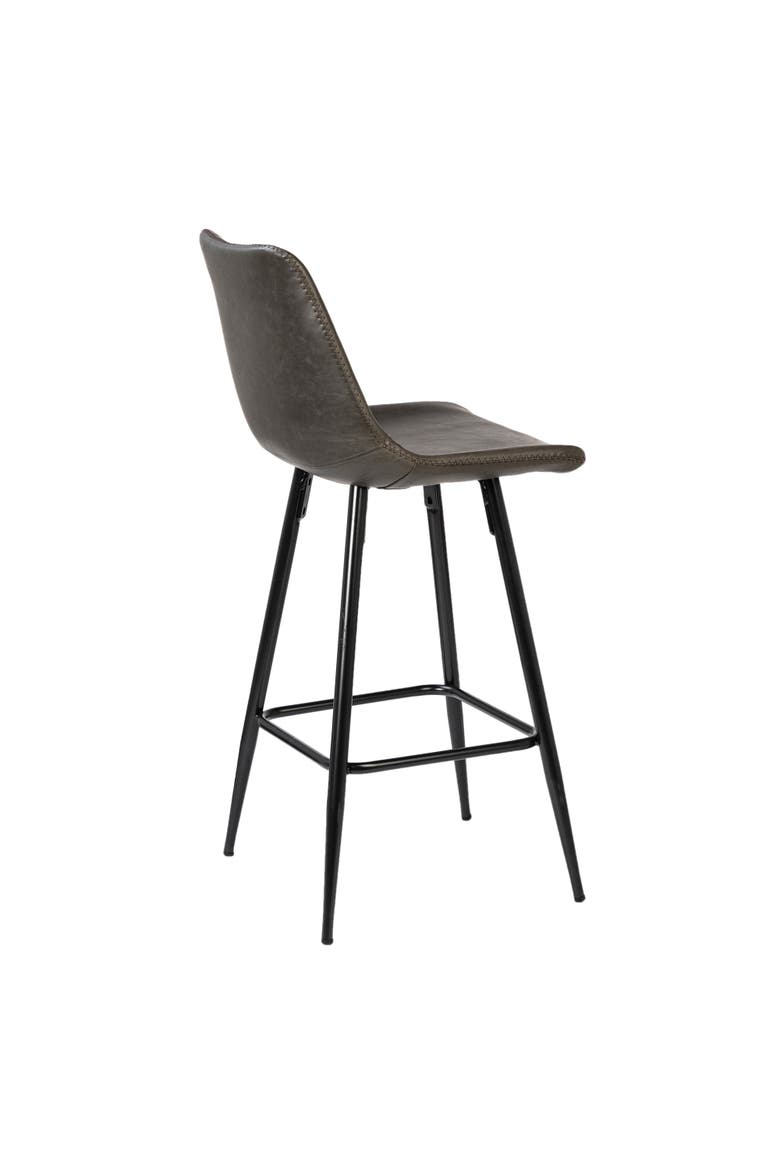 Rhodes Upholstered Counter Stool, Alternate, color, Black
