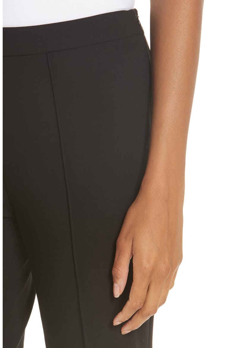 Side Slit Skinny Pants, Alternate, color, BLACK