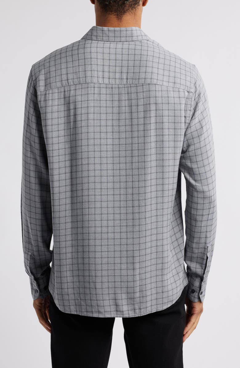 Robert Barakett Stelton Windowpane Check Button-Up Shirt, Alternate, color,