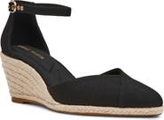 Anne Klein Wilmott Ankle Strap Espadrille Wedge Sandal
