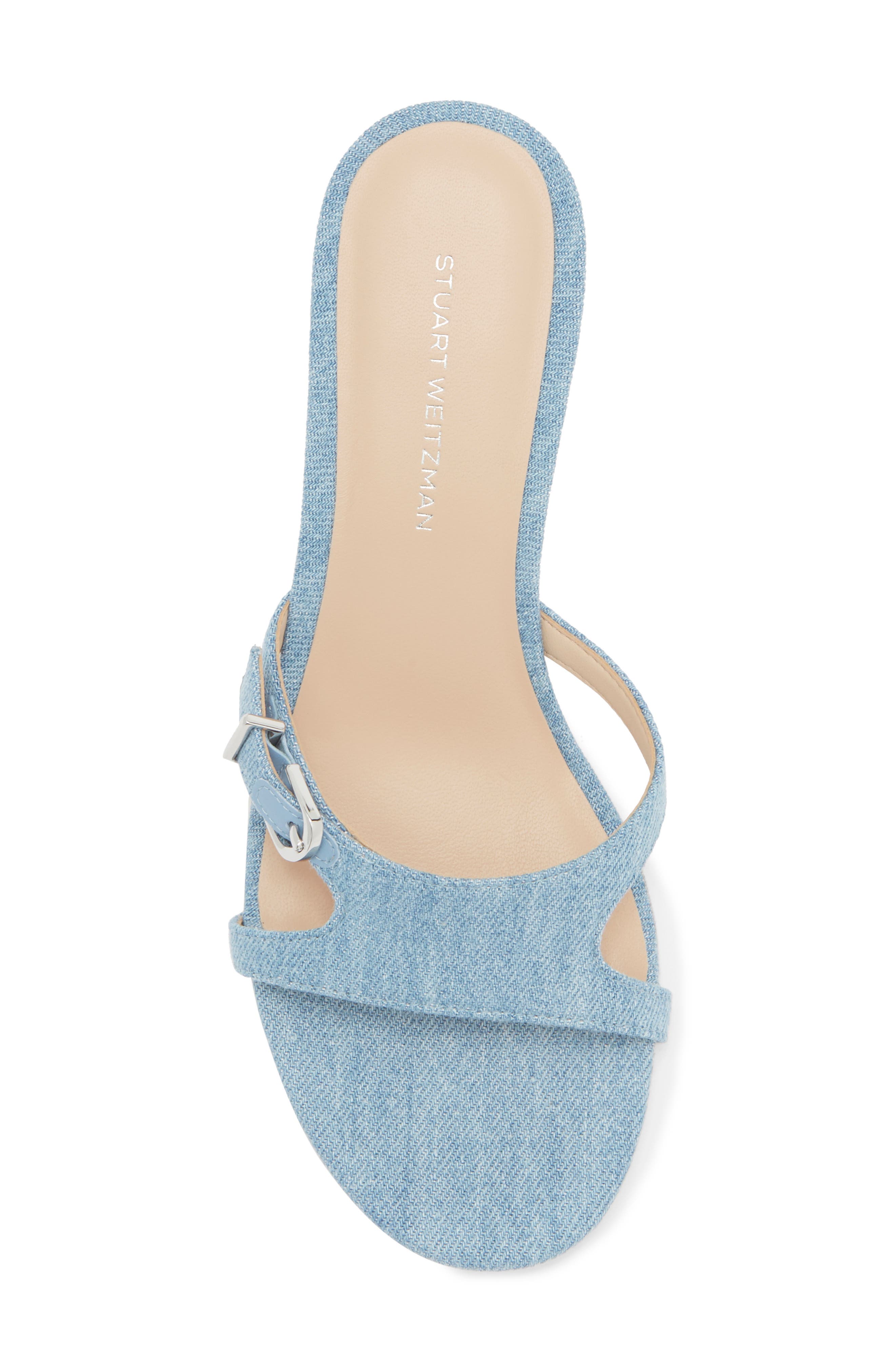 Irene Slide Sandal, Alternate, color, LIGHT BLUE