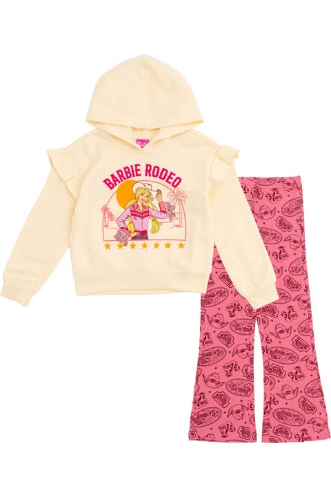 2-Piece Fleece Hoodie and Leggings Set