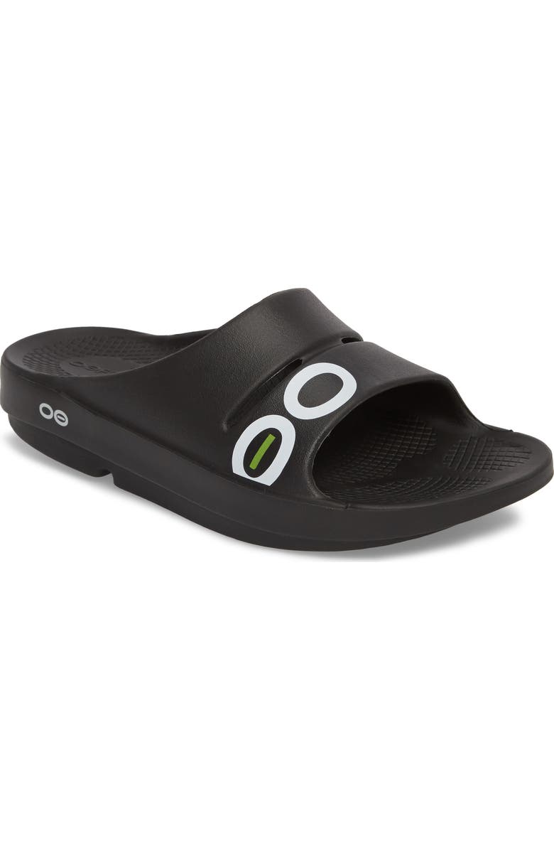 Oofos OOahh Sport Slide, Main, color,