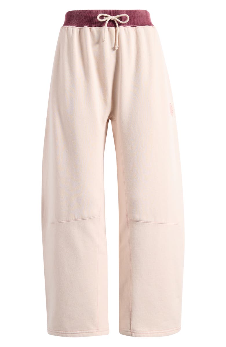 Free People You Wish Tie Waist Sweatpants, Alternate, color, Ballet Slipper Combo