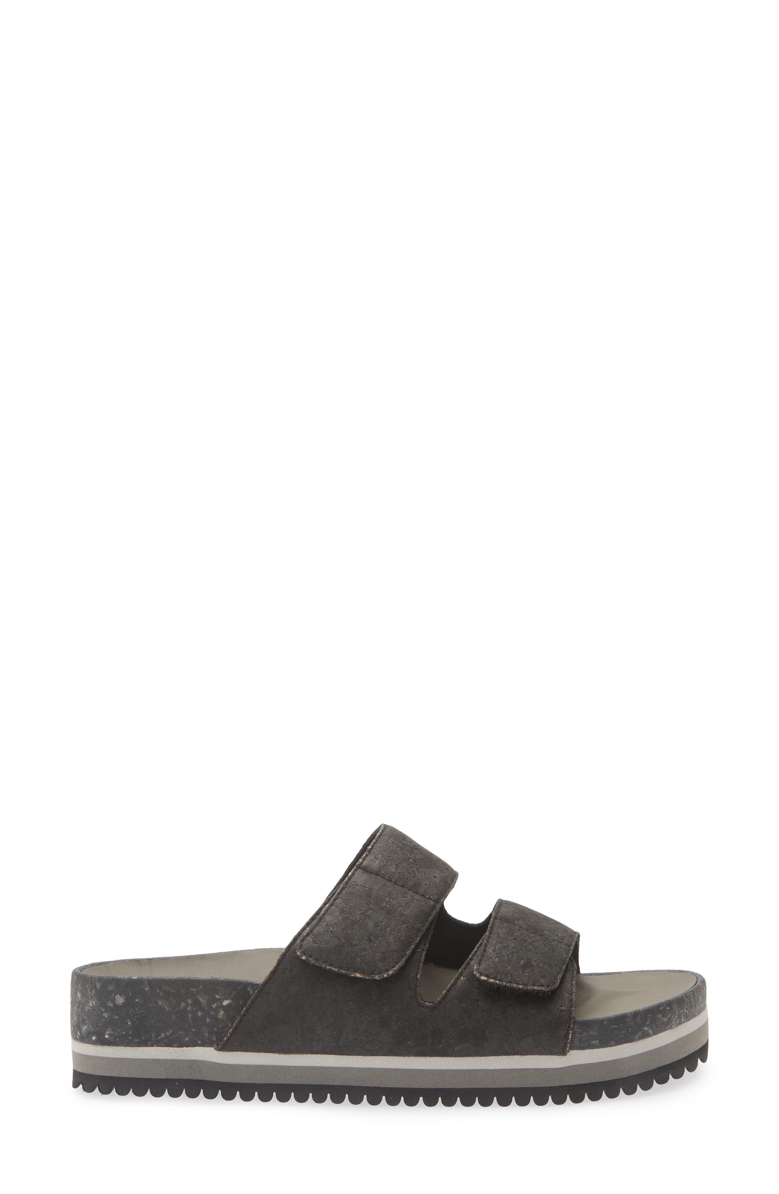 FLEKS Riviera Cork Slide Sandal, Alternate, color, Night Cork