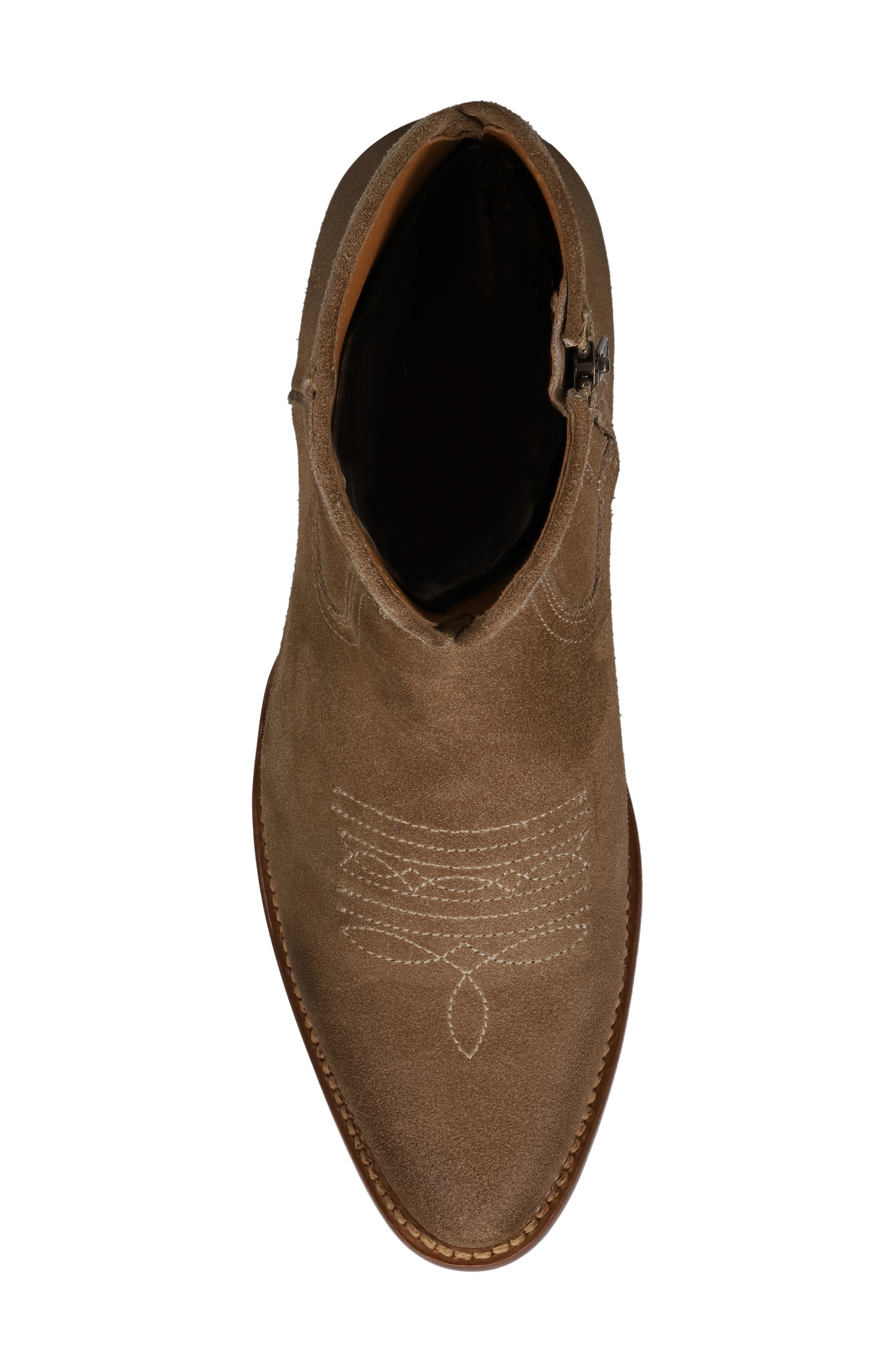 Frye <p>Austin Western Leather Boot (Men)</p>, Alternate, color, Mushroom
