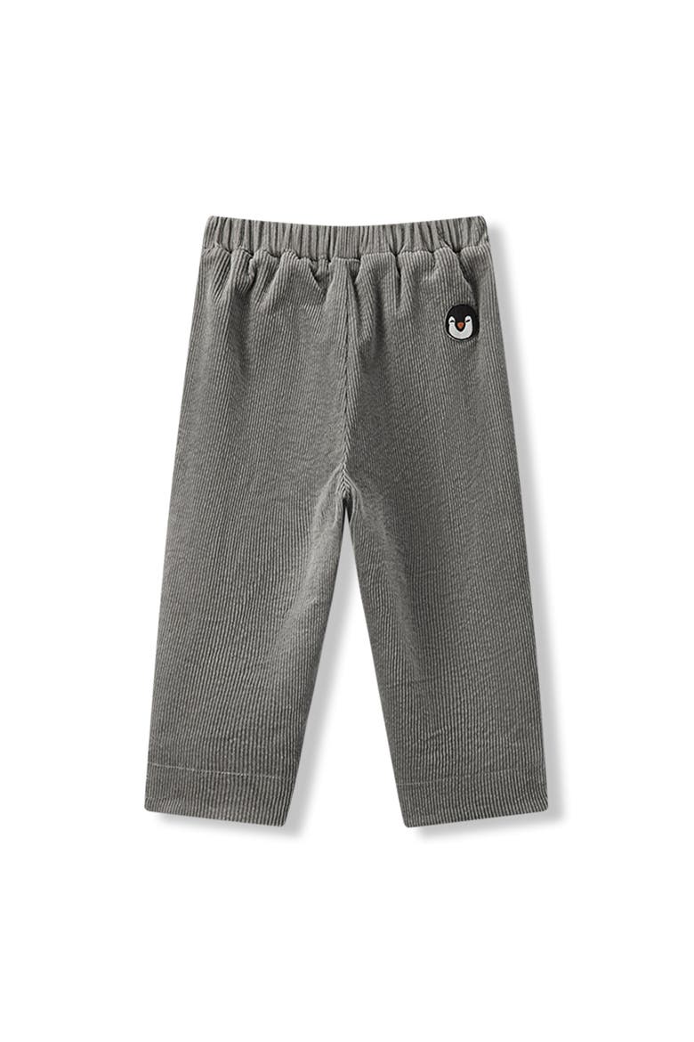 Corduroy Pocket Pants, Main, color, Grey Penguin