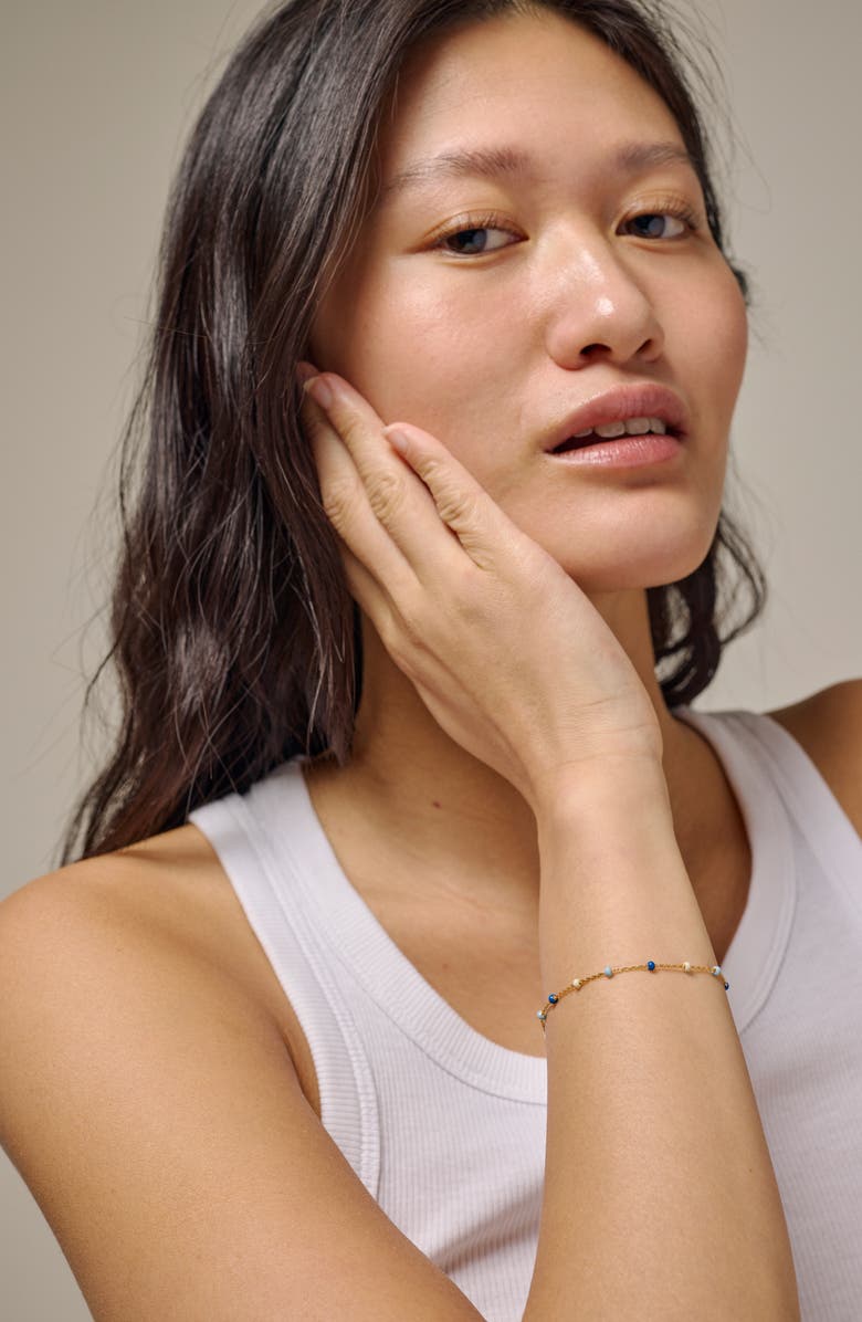 Enamel Copenhagen Lola Bracelet, Alternate, color, Marine