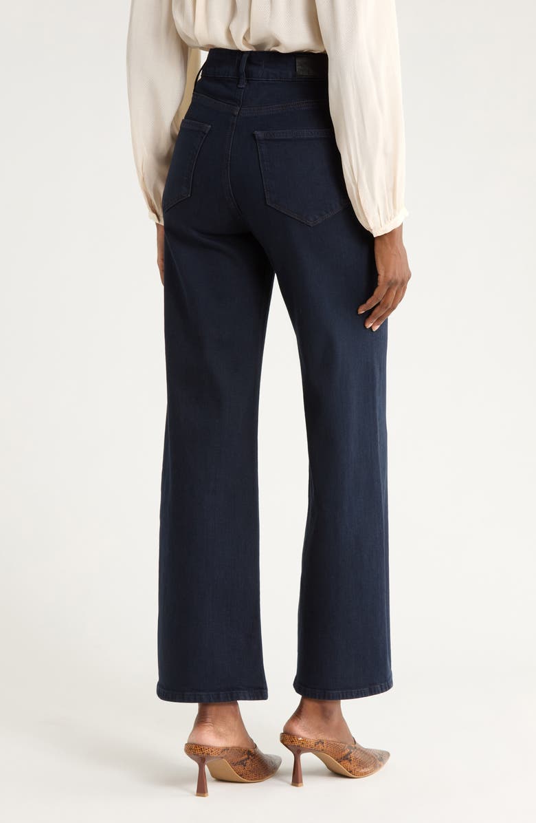 PAIGE Anessa High Waist Patch Pocket Wide Leg Jeans, Alternate, color, Duchess