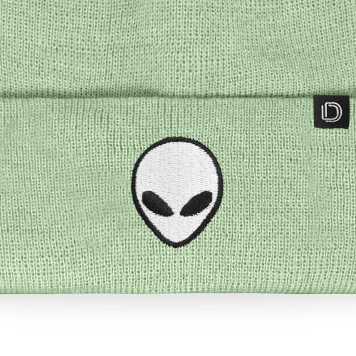Dalix Alien Beanie In Light Green